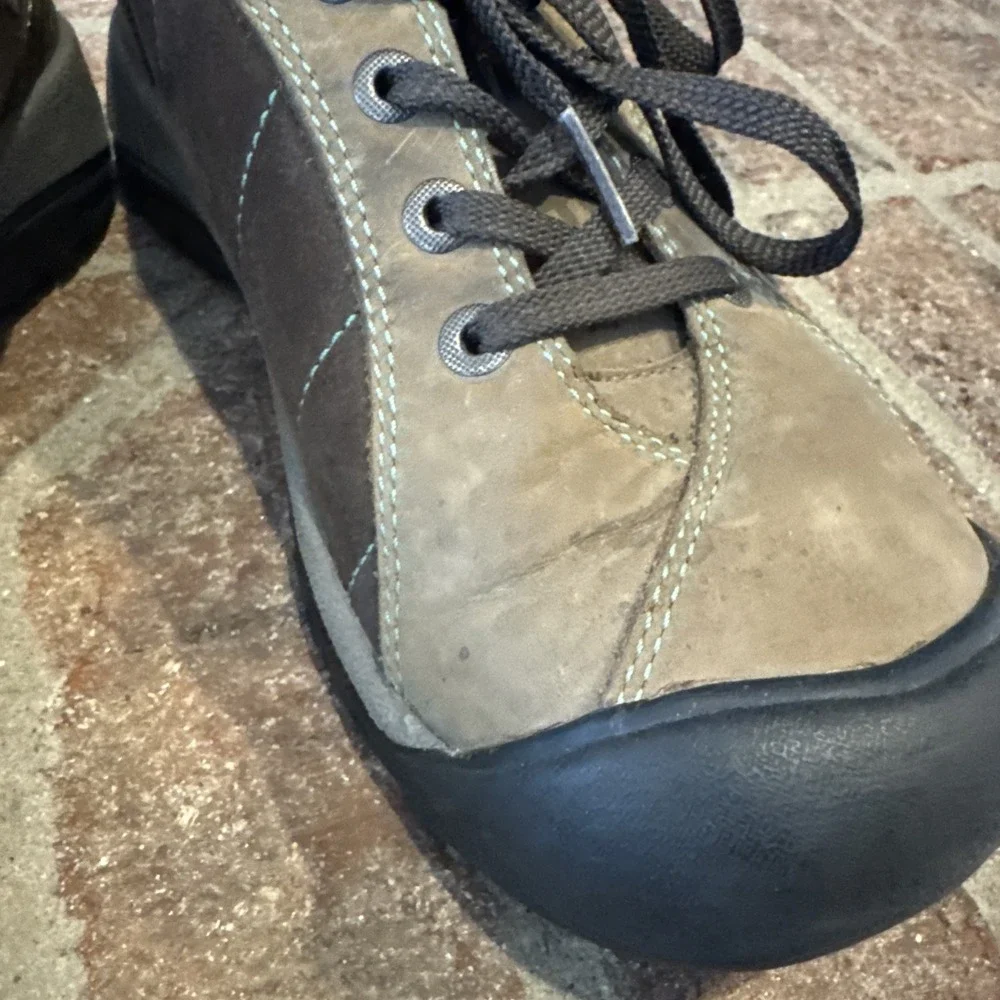 Keen Womens Presidio Sneakers Black Olive/Canton Size 8 #515